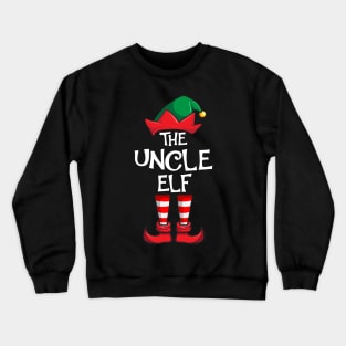 Uncle Elf Matching Family Christmas Crewneck Sweatshirt